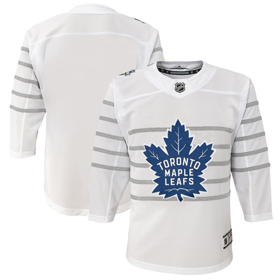 Youth Toronto Maple Leafs White 2020 NHL All-Star Game Premier Jersey->youth nhl jersey->Youth Jersey